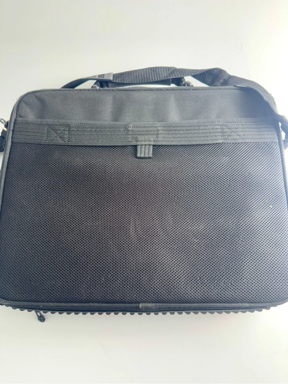 Targus Black and Gray Laptop Briefcase with Front Flap